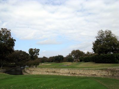 The final par three at historic Colonial Country Club