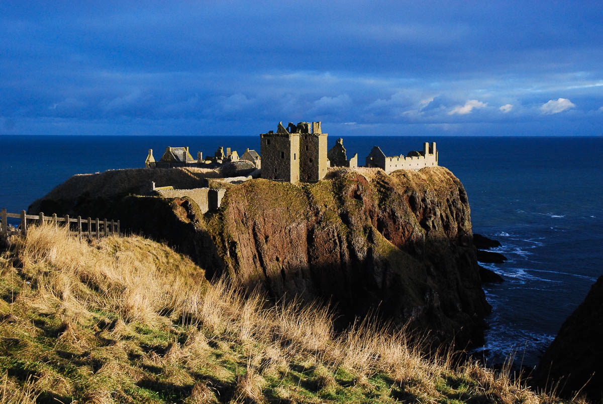 The stunning Dunnottar Castle