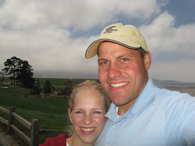 Stacy was blown away by Pebble Beach's coastal holes