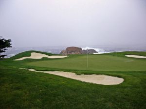 Cypress Point 15th Back Ocean Fog