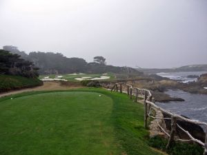 Cypress Point 15th Tee Fog