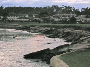 Pebble Beach 18th Night