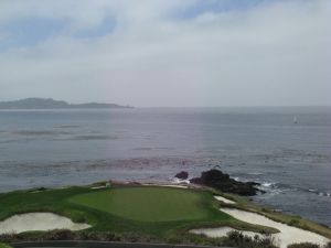 Pebble Beach 7th Bunkers