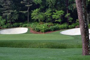 Augusta National 13th Green Mow