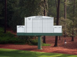 Augusta National Leaderboard