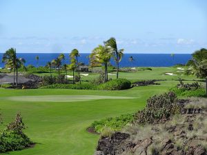 Kohanaiki 11th Green 12th Hole