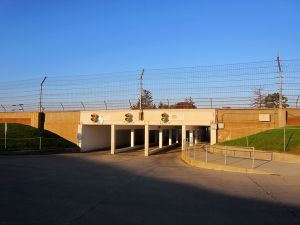 Brickyard Crossing Track Entrance