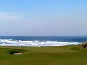 Bandon Dunes 12th Flag Waves