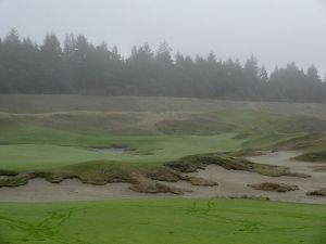 Chambers Bay 13th Bunker Fog