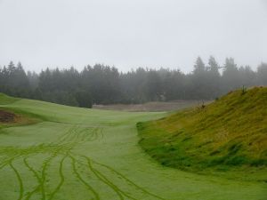 Chambers Bay 13th Tee Fog