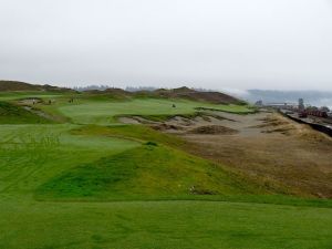 Chambers Bay 16th Tee Fog