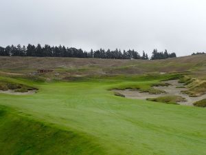 Chambers Bay 18th Fairway Fog